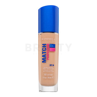 Fondotinta Rimmel London Match Perfection 24 ore SPF20 102 Light Nude 30 ml