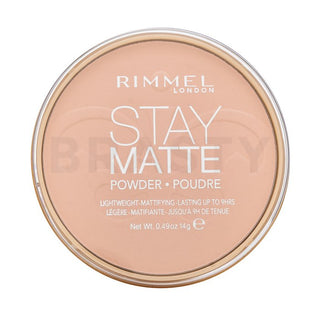 Rimmel London Stay Matte Cipria Compatta a Lunga Durata 002 Pink Blossom 14 g