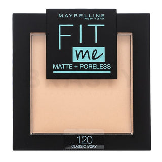Maybelline Fit Me! Cipria opaca + Poreless 120 Classic Ivory 9 g