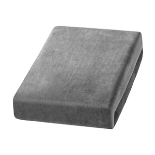 Activeshop Welur šedý list