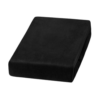 Activeshop Welur černý list