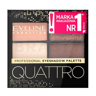Eveline Quattro Professional Eyeshadow Palette 6 3,2 g