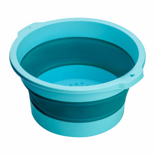 Activeshop Ciotola Per Pedicure Pieghevole Blu