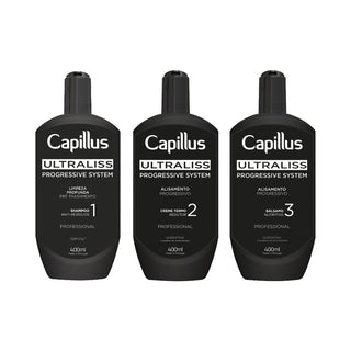 Activeshop Capillus Ultraliss Nanoplastia, Set Per Il Trattamento Di Nanoplastic, 3X400Ml