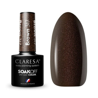 Émail Claresa Hybride Brun 317 -5G