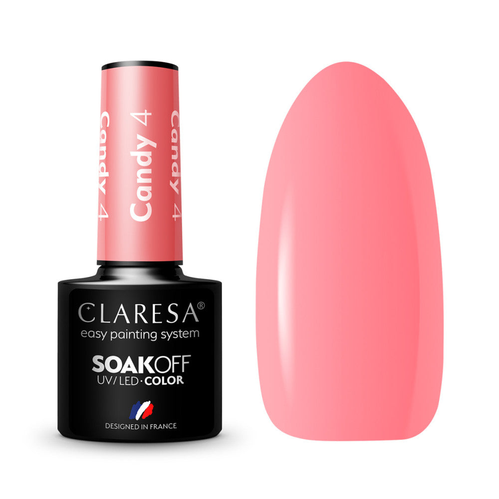 Лак для ногтей Candy 4 Claresa Гибридный