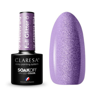 Vernis à ongles pailleté complet 6-5G