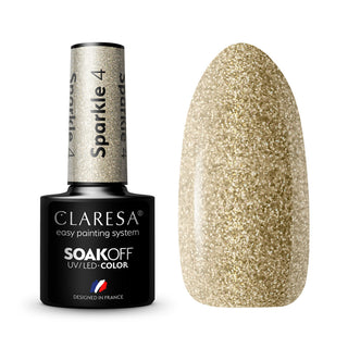 Lakier do paznokci Sparkle Claresa Hybrydowy 4-5G