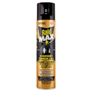 Raid Max Spray Scarafaggi E Formiche 3in1 300 ml