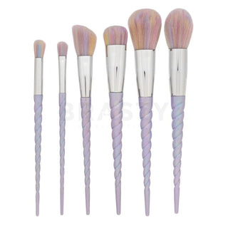 Set di pennelli per il trucco MIMO Unicorn Pastel 6 pezzi
