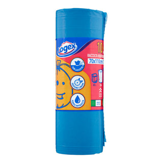 Logex Sacchi Bidone Raccolta Indifferenziata 70x110cm 120l 10 Pz 1 unità