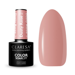 Vernis à ongles Dusty Rose 2 -5G Claresa Hybride