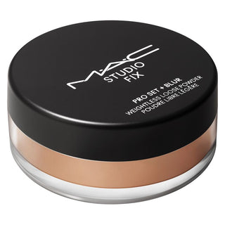 Mac Studio Fix Pro Set + Blur Weightless Powder Deep Dark (6.5 G)