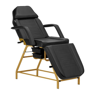 Kosmetické křeslo Activeshop 557G s černou kyvetou