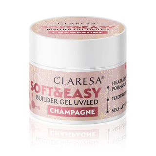 Claresa Gel de construction Soft&Easy Champagne 90 g