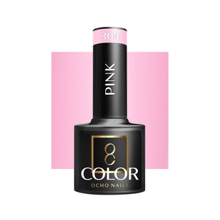 Ocho Nails Hybrydowy Różowy Lakier Do Paznokci 304 -5 G