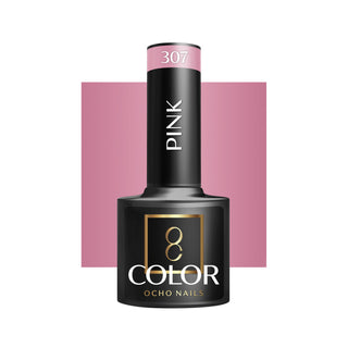 Ocho Nails Hybrid Rosa Neglelakk 307 -5 G
