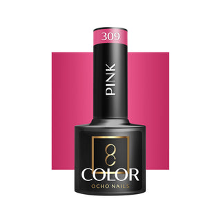 Ocho Nails Hybrydowy Różowy Lakier Do Paznokci 309 -5 G