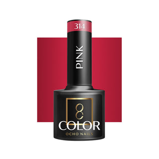 Ocho Nails Hybrydowy Różowy Lakier Do Paznokci 314 -5 G