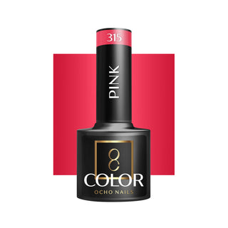 Ocho Nails Hybrydowy Różowy Lakier Do Paznokci 315 -5 G