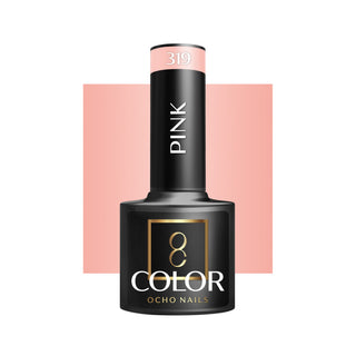 Ocho Nails Hybrydowy Różowy Lakier Do Paznokci 319 -5 G