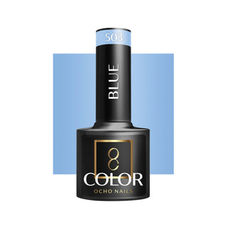 Ocho Nails Hybrid Blå Neglelakk 503 -5 G