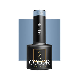 Ocho Nails Hybrid Blå Neglelakk 504 -5 G