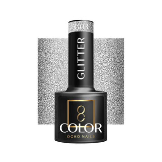 Lakier do paznokci Ocho Nails Hybrid Glitter G03 -5 G