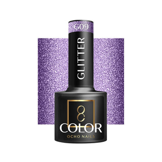 Ocho Nails Hybrid Glitter G09 -5 G neglelakk