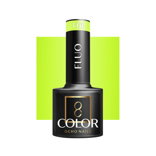 Ocho Nails Hybrid Fluo F01 Neglelakk -5 g