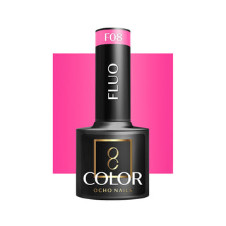 Ocho Nails Hybrid Fluo F08 Neglelakk -5 G