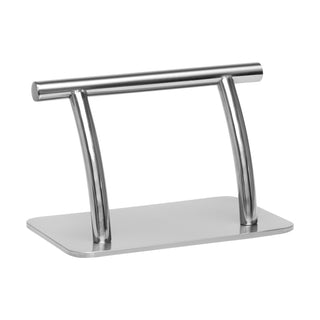 Poggiapiedi Da Parrucchiere L005S Argento