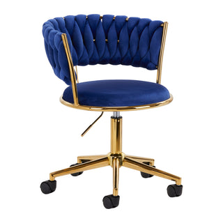 Swivel Chair 4Rico Qs-Gw01G Navy Blue