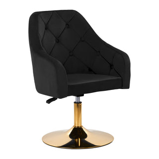 Swivel Chair 4Rico Qs-Bl14G Black