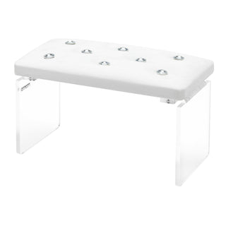 Momo Diamond Velour Ecru — Supporto manicure