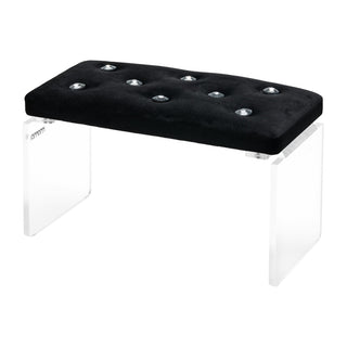 Momo Diamond Velour Manicure Stand Black