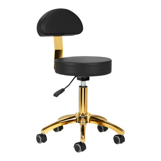 Kosmetická stolička Activeshop Am-304G černá