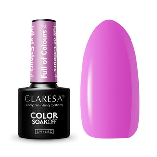 Claresa Lakier hybrydowy Full Of Colors 4-5G