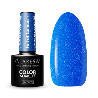 Claresa Lakier hybrydowy Full Of Colors 7-5G