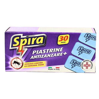 Spira Piastrine Per Antizanzare Elettrico 30 Pz 1 unità