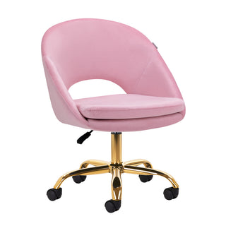 4Rico Sedia Girevole Qs-Mf18G Rosa