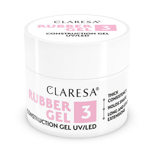 Gel de construction Claresa Caoutchouc 3 90G