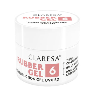 Claresa Żel gumowy budujący 6 90G