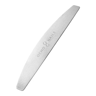 Ocho Nails Halbmond-Metallkernfeile – Basis