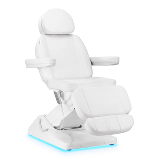 Кресло косметическое Sillon Luxury с электроприводом, белое