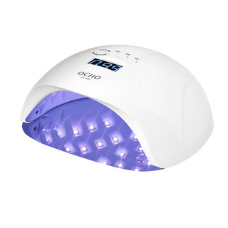 Lampada Led Uv Ocho Nails X13 65W Bianco Con Fondo Specchiato