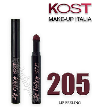 Rossetto In Polvere Water Resistant Lip Feeling Kost 205