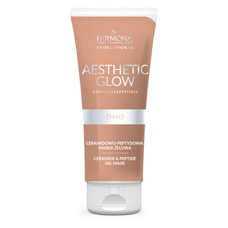 Ceramid-peptid estetisk glødende gelmaske Farmona 200 ml