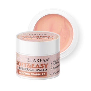 Gel de construction Claresa Paillettes dansantes douces et faciles 45 g