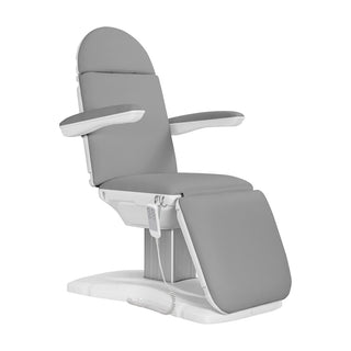 Электрическое косметическое кресло Sillon Eclipse с 3 приводами, серое